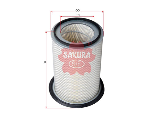 Sakura AIR FILTER FITS AF404M FA3344 A-5614 FA-5614