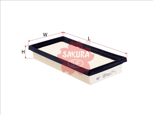 Sakura AIR FILTER FITS A1822 WA5315 1500A399 FA-58370