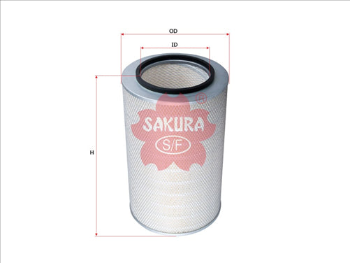 Sakura AIR FILTER FITS HDA5484 FA3166 A-6010 FA-6010