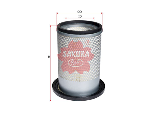 Sakura AIR FILTER FITS R80-2692 FA3254 A-6015 FA-6015