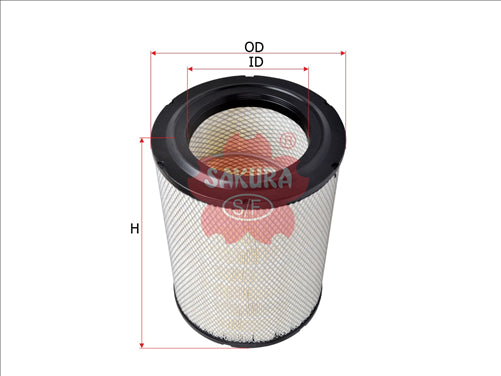 Sakura AIR FILTER FITS WA994 FA3255 A-6119 FA-6119M