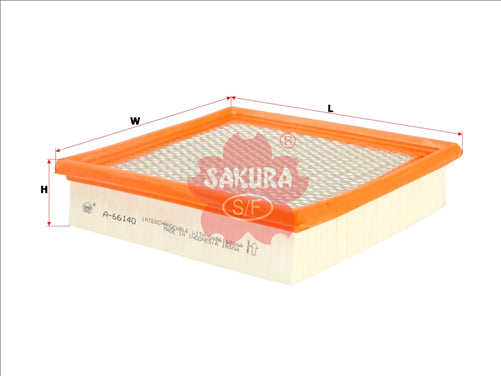 Sakura AIR FILTER FITS A1847 WA5135 A-6614 FA-66140