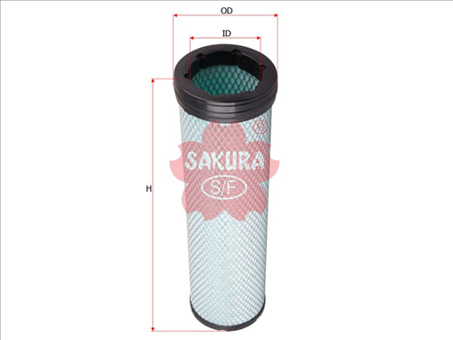 Sakura AIR FILTER FITS 11110176 A-7105 FA-7105