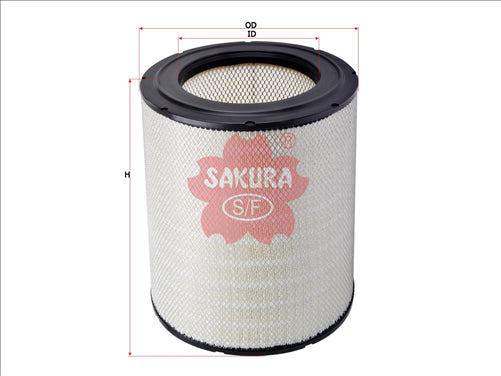 Sakura AIR FILTER FITS 11110217 A-7108 FA-7108