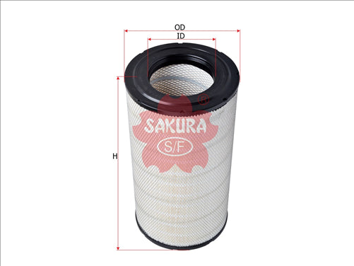 Sakura AIR FILTER FITS RS3826 A-7118 FA-7118