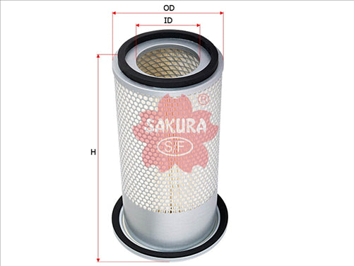 Sakura AIR FILTER FITS WA3259 FA3259 A-7939 FA-7939