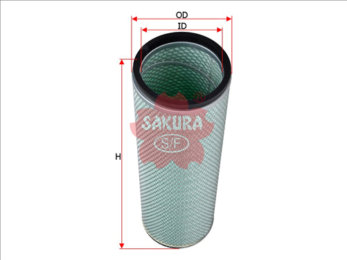 Sakura AIR FILTER FITS WA5054 FA3289 A-7967 FA-7967