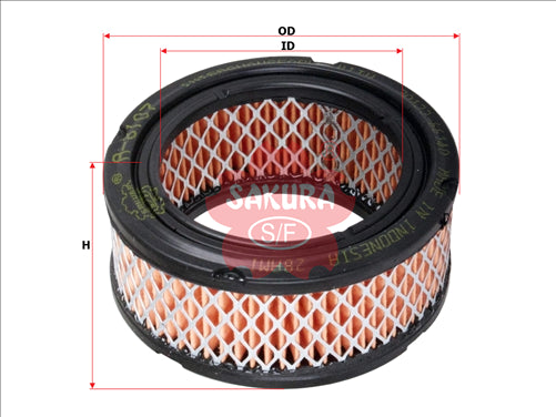 Sakura AIR FILTER 70123-66140 FUSHEN FA-8107