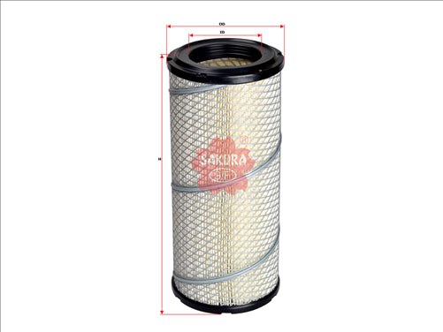 Sakura AIR FILTER FITS WA1155 FA3264 A-8506 FA-8506
