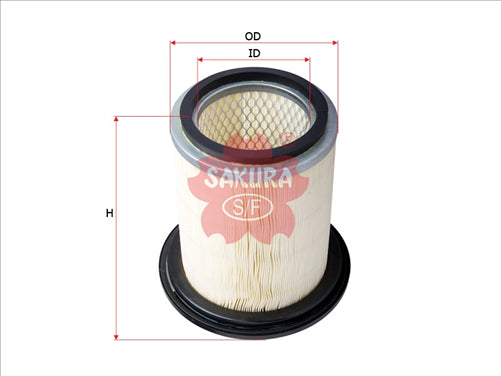 Sakura AIR FILTER FITS AF25495 FA3527 A-8627 FA-8627