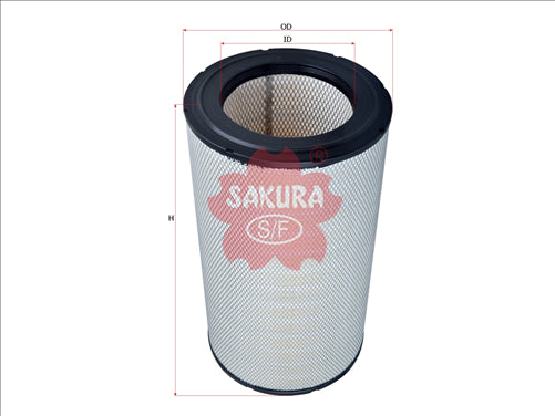 Sakura AIR FILTER FITS SEV551F4 A-8686 FA-8686