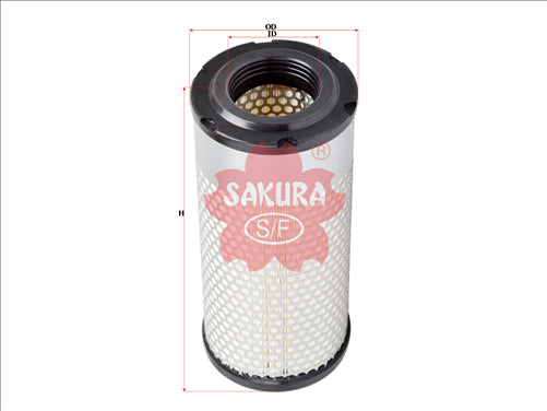 Sakura AIR FILTER FITS WGA1872 FA3523 A-8807 FA-8618 FA-8807