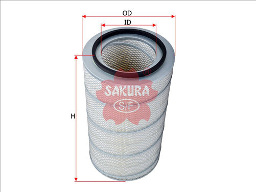 Sakura AIR FILTER FITS AF2643 A-89050 FA-89050