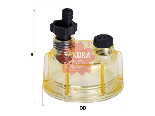Sakura FUEL FILTER BOWL FOR FC-8802 RK10215 FB-8801