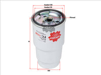 Sakura FUEL FILTER FITS FF5432 23390-64450 0986AF6037 FC-1108