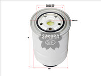 Sakura FUEL FILTER TOYOTA 23390-36760 H509WK FC-11200