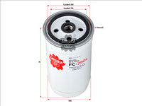 Sakura FUEL FILTER WCF154 1457434310 0 K552 12603A FC-2904