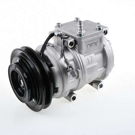 OEX Air Conditioning Compressor 12V Direct Mount Denso 10PA17C Style CXD0033