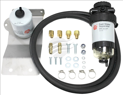 Sakura FILTER GUARD PRE FILTER DIESEL FUEL KIT ISUZU DMAX MUX 3.0L FG-1003