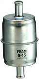 FRAM FUEL FILTER  (IN LINE) use  33033