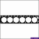 ACL FULL GASKET SET HOLDEN 202 BLUE BLACK RACE FH110GTR