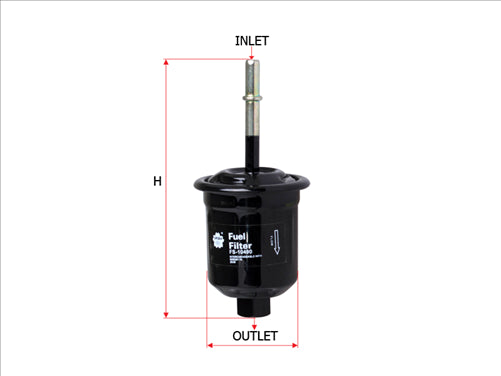 Sakura FUEL FILTER FITS Z639 WCF96 FS-10490