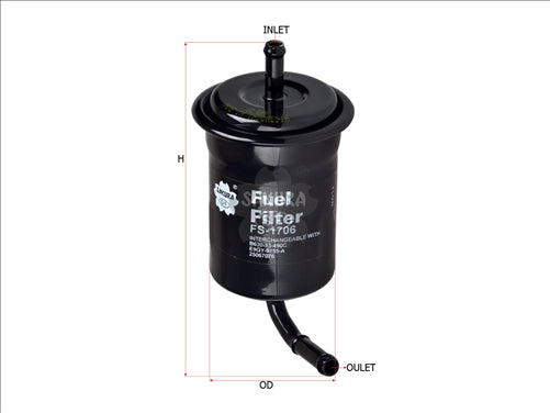 Sakura FUEL FILTER FITS Z309 WZ309 FF2067 0986450617 FS-1706