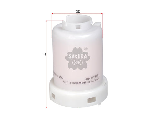Sakura FUEL FILTER INTANK FITS Z648 WCF24 FS-1729