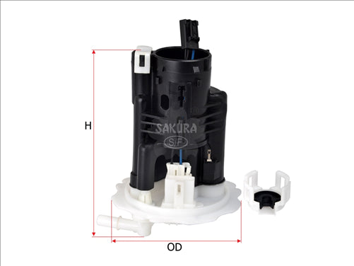 Sakura FUEL FILTER INTANK FITS Z647 WCF27 FF2272 FS-1730