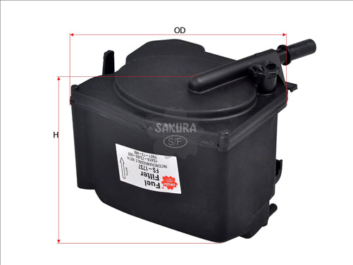 Sakura FUEL FILTER 190178 Z756 WCF179 0450906471 N6471 0450906471 FS-1737