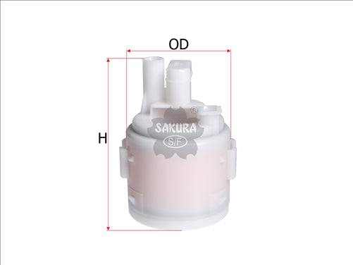 Sakura FUEL FILTER INTANK FITS Z657 WCF23 FS-1814 FS-1812