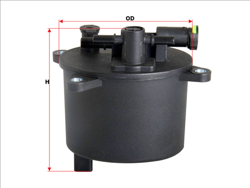 Sakura FUEL FILTER FITS Z1067 WCF310 FS-37970