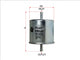 Sakura FUEL FILTER FITS Z202 WZ202 FF2037 FS-8003
