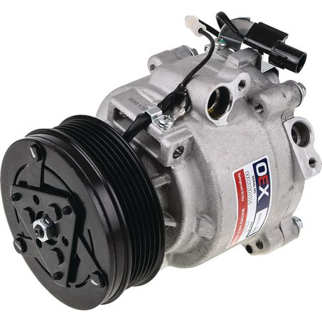Air Conditioning Compressor 12V Direct Mount Mitsubishi QS90 Style CXM0011