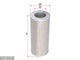 Sakura HYDRAULIC OIL FILTER FITS FO177151163 H-5504