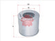 Sakura HYDRAULICS OIL FILTER 670-12620-71 H-56540