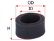 Sakura HYDRAULIC OIL FILTER FITS H-56610