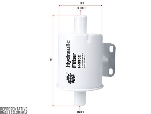 Sakura Hydraulic Filter Cartridge