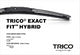 TRICO SHIELD HYBRID WIPER BLADE 400MM (16IN) - SINGLE PACK HF400