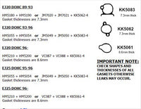 ACL VALVE COVER GASKET HM5180