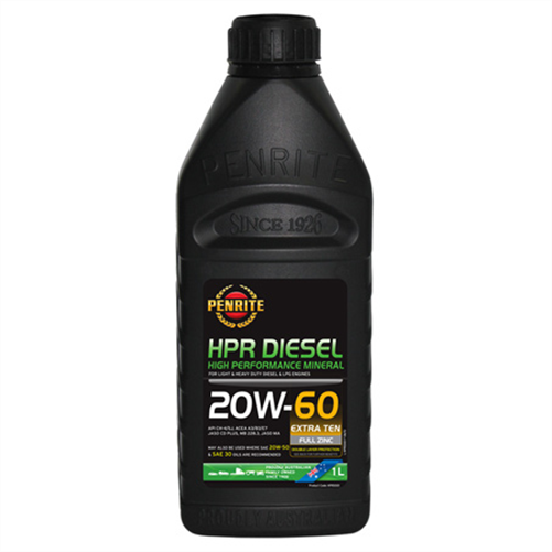 Penrite HPR Diesel 20W-60 Engine Oil 1L