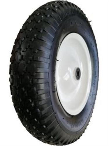 ARK RUBBER WHEEL - W/STEEL RIM 8IN (2