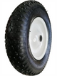 ARK RUBBER WHEEL - W/STEEL RIM 8IN (2