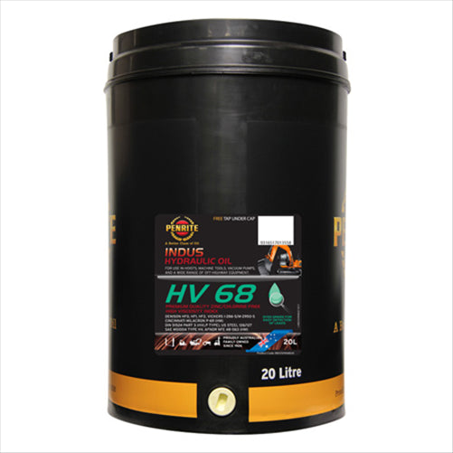 Penrite Indus HV 68 Hydraulic Oil 20L