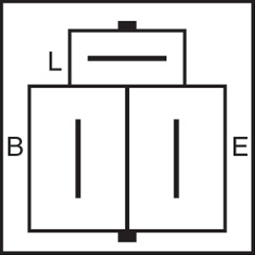 Flasher Relay 12V Electronic 57W (Max) - 3 Terminals ACX2014BL