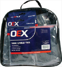 OEX Cable Tie Assortment Kit - 1000