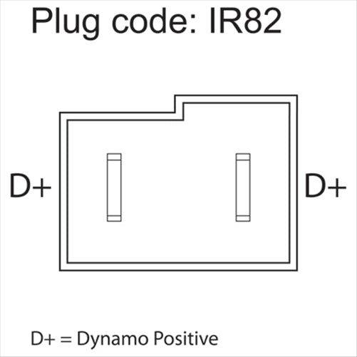 OEX ALTERNATOR 12V 65A LUCAS STYLE LXA837