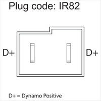 OEX ALTERNATOR 12V 65A LUCAS STYLE LXA837