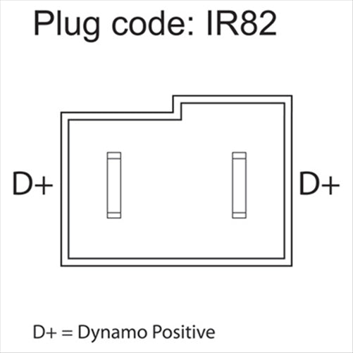 OEX ALTERNATOR 12V 65A LUCAS STYLE LXA837