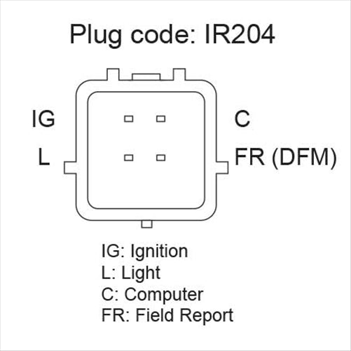 OEX ALTERNATOR 12V 130A DENSO STYLE DXA4022